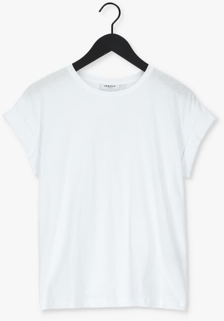 Weiße MSCH COPENHAGEN T-shirt ALVA STD TEE - large