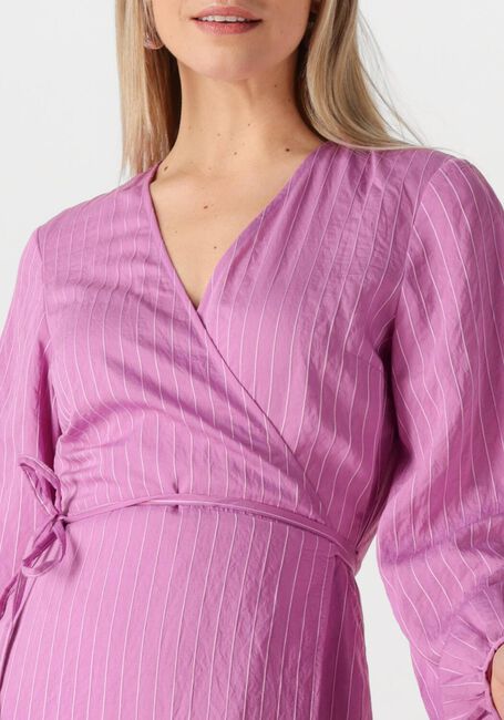 Lila SELECTED FEMME Midikleid SLFLUCIA-SUSIE LS ANKLE WRAP DRESS - large