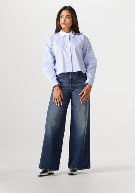 Dunkelblau DIESEL Wide jeans 1978 D-AKEMI - large