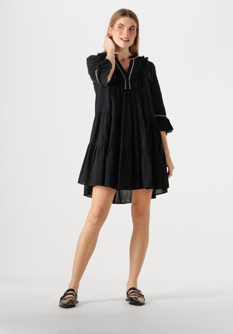 Schwarze DEVOTION Minikleid EFISTO - large