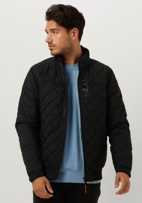 Schwarze PME LEGEND Wattierte Jack BOMBER JACKET CARGO GLIDER 4.0 BRIGHTSTER - large