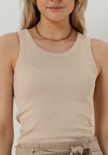 Sand KNIT-TED Top ELLA - large
