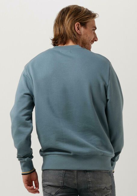 Blaue FRED PERRY Pullover CREW NECK SWEATSHIRT - large