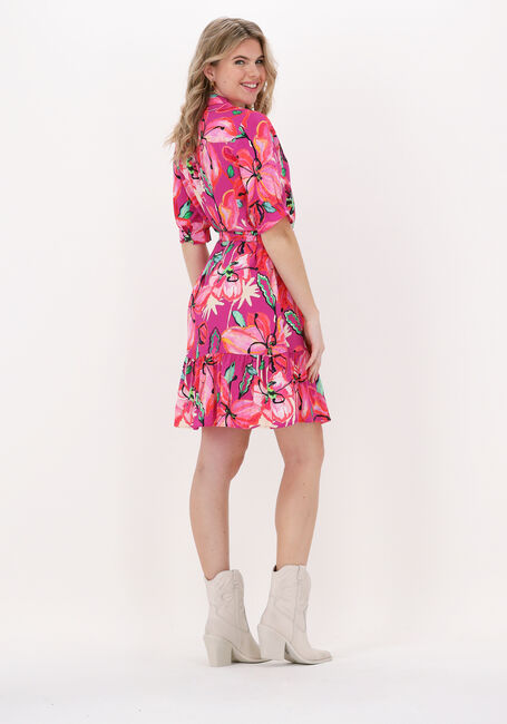 Fuchsie POM AMSTERDAM Minikleid LILY DRESS SHORT - large