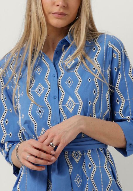 Blaue SUNCOO Minikleid CLEA - large