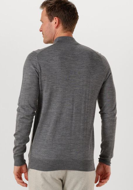 Graue PROFUOMO Rollkragenpullover PULLOVER MOCK NECK MERINO - large