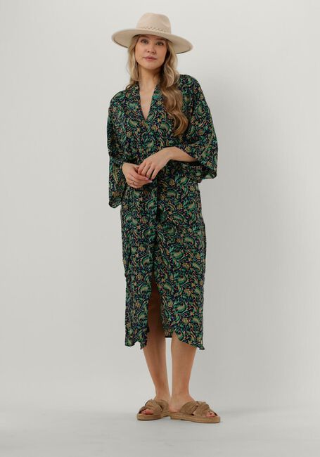 Dunkelblau SISSEL EDELBO Midikleid JUNO DRESS - large