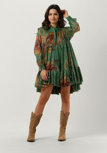 Grüne MES DEMOISELLES Minikleid DRESS PRUDANCE - large