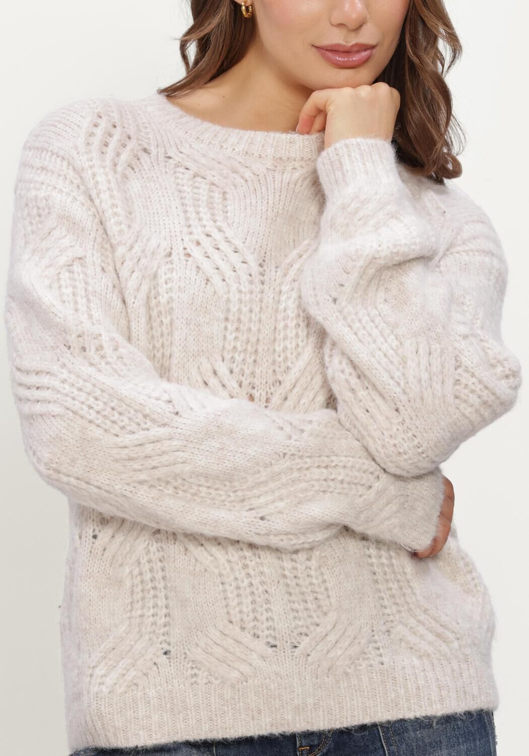 Creme MOSCOW Pullover 29-09-NEROCABLE - large