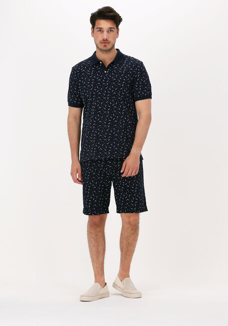 Dunkelblau SCOTCH & SODA Kurze Hose STUART PRINTED PIMA COTTON SHORT - large