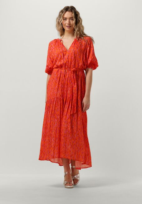 Orangene JANICE Maxikleid JULIAN - large