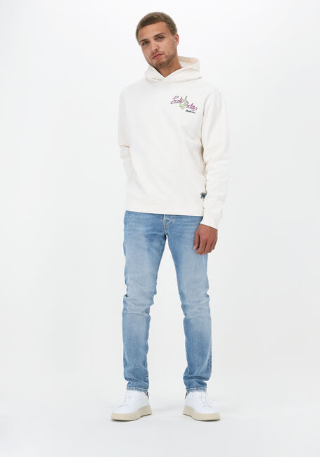 Weiße SCOTCH & SODA Sweatshirt REGULAR FIT LOGO ARTWORK HOODIE - large