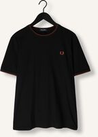 Schwarze FRED PERRY T-shirt TWIN TIPPED T-SHIRT Schwarze FRED PERRY T-shirt TWIN TIPPED T-SHIRT - medium