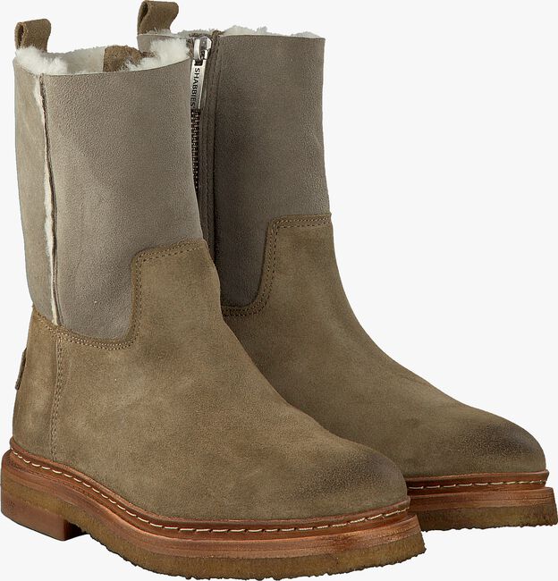 Taupe SHABBIES Ankle Boots 181020034 - large
