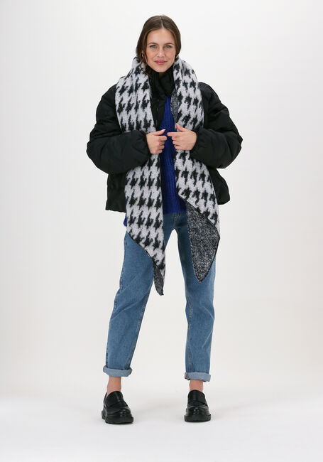 Schwarze YEHWANG Schal WINTER WONDER - large