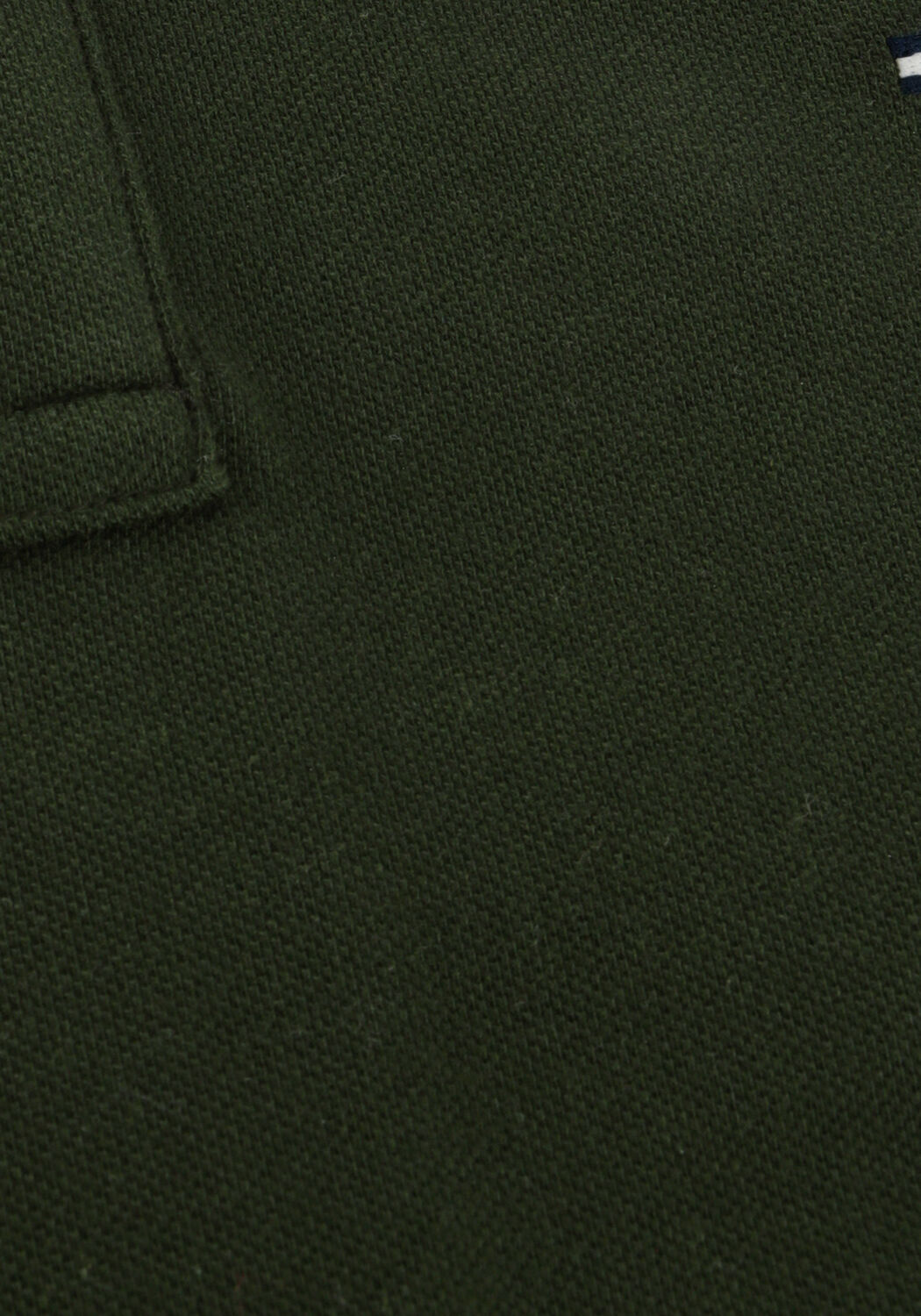 Dunkelgr&uuml;n TOMMY JEANS Polo-Shirt TJM SLIM PLACKET POLO EXT - large