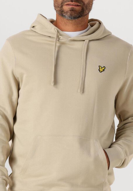 Taupe LYLE & SCOTT Pullover & Cardigans PULLOVER HOODIE - large