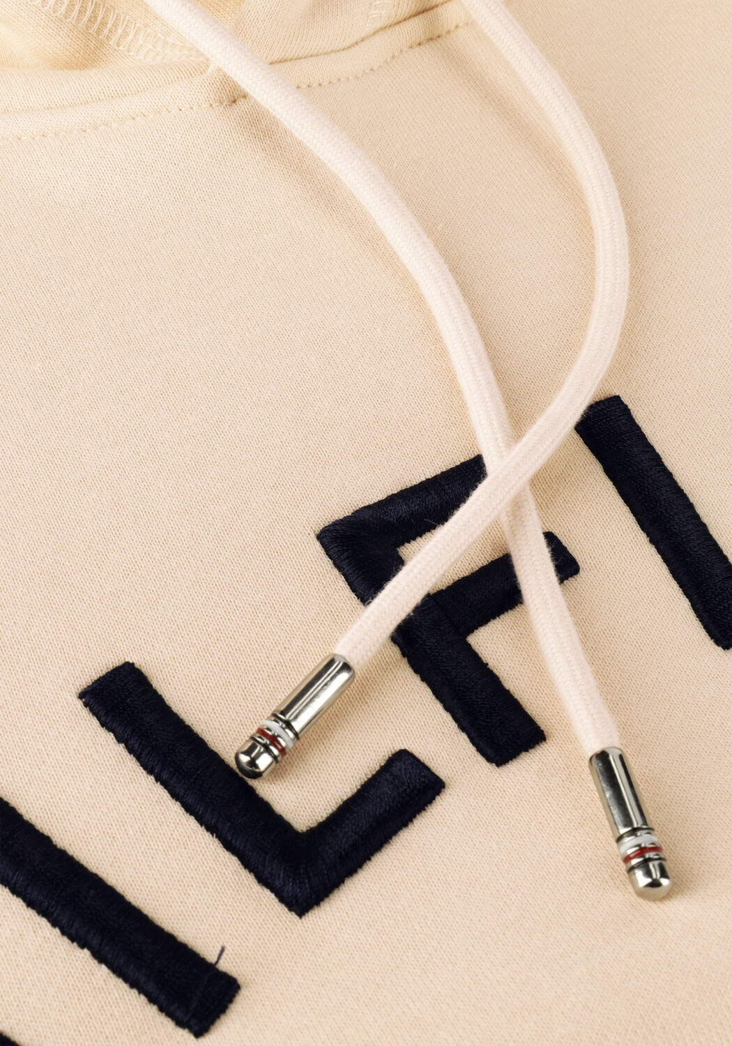 Beige TOMMY HILFIGER Sweatshirt HILFIGER ARCHED HOODY - large