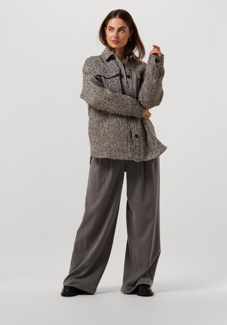 Dunkelgrau MSCH COPENHAGEN Hose MSCHHENRIKA HW PANTS - large
