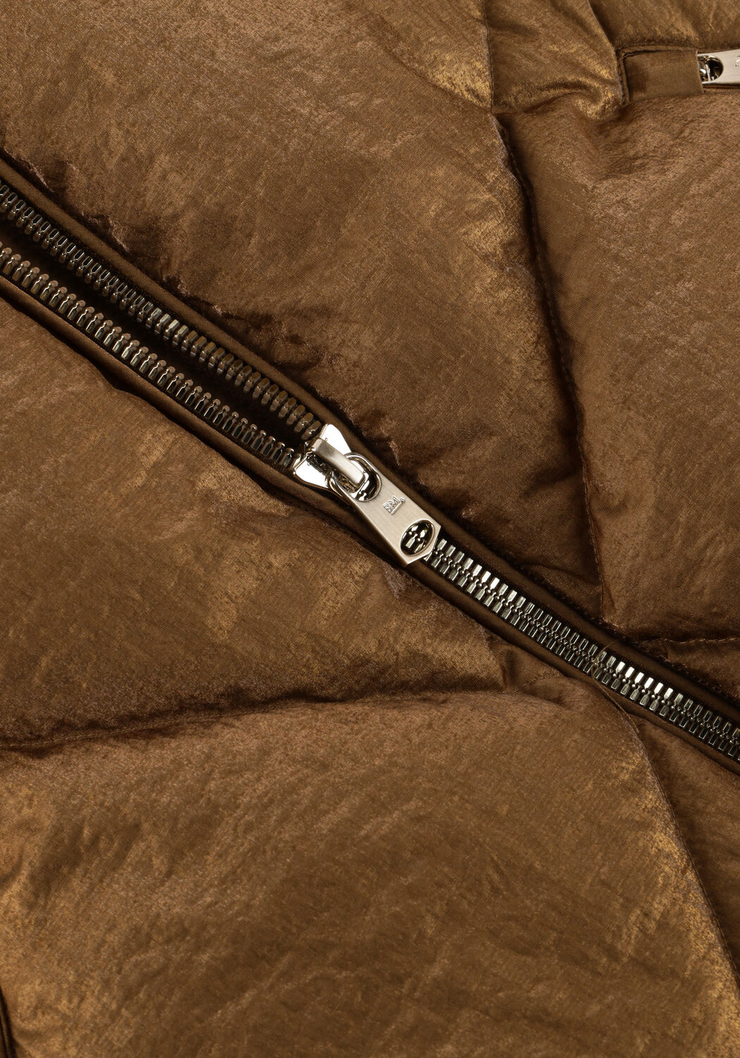 Bronzefarbene BEAUMONT Wattierte Jack NOWY PUFFER JACKET - large