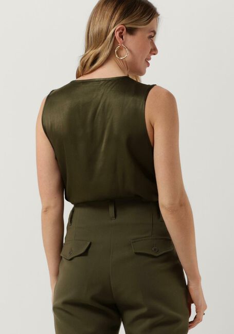 Grüne SUMMUM Top SINGLET SILKY SATIN - large