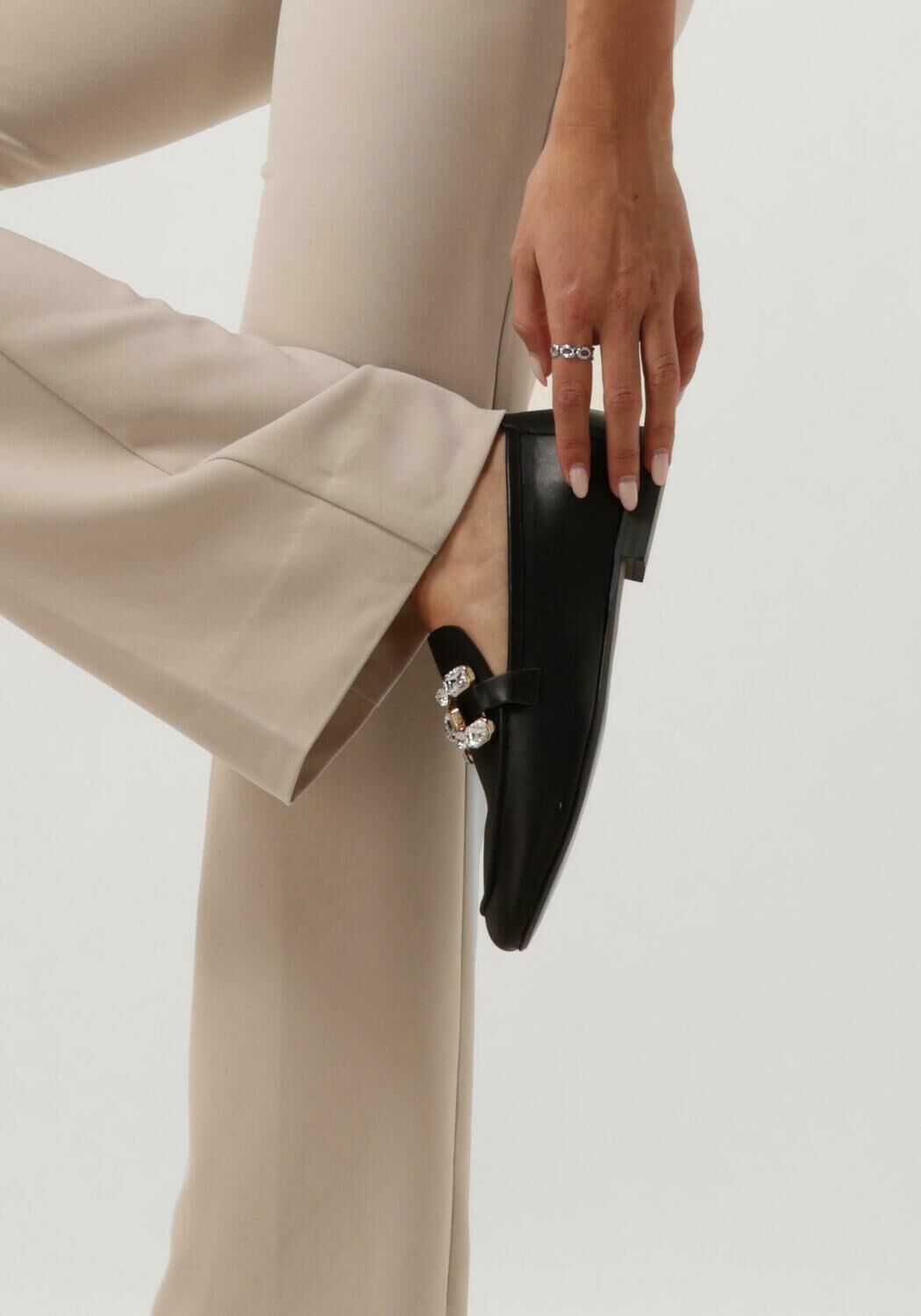 Schwarze NOTRE-V Loafer 6112 - large