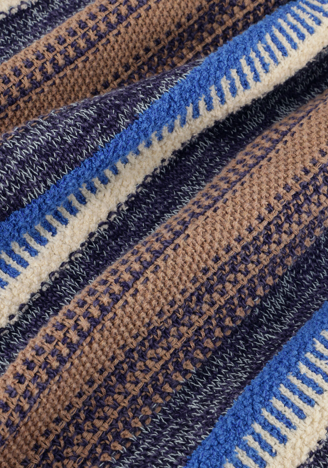 Mehrfarbige/Bunte SCOTCH & SODA Pullover REGULAR FIT MIXED YARN STRIPE MIX PULLOVER - large