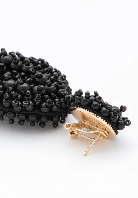 Schwarze NOTRE-V Ohrringe EARRING BEADS - large