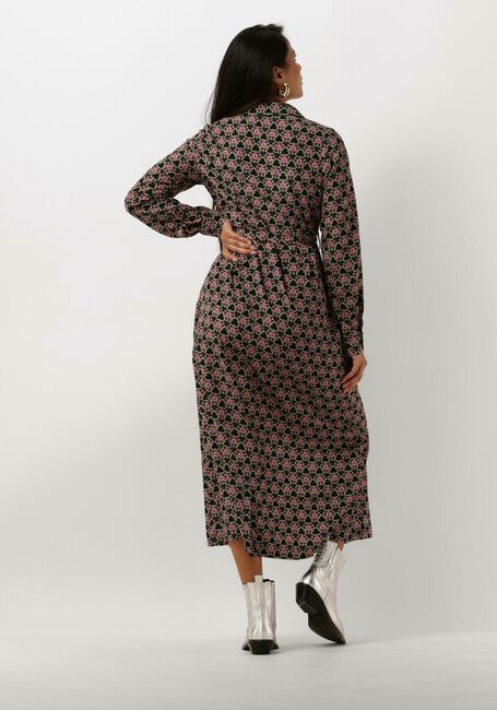 Mehrfarbige/Bunte COLOURFUL REBEL Midikleid DALIA GRAPHIC FLOWER MAXI SHIRT DRESS - large