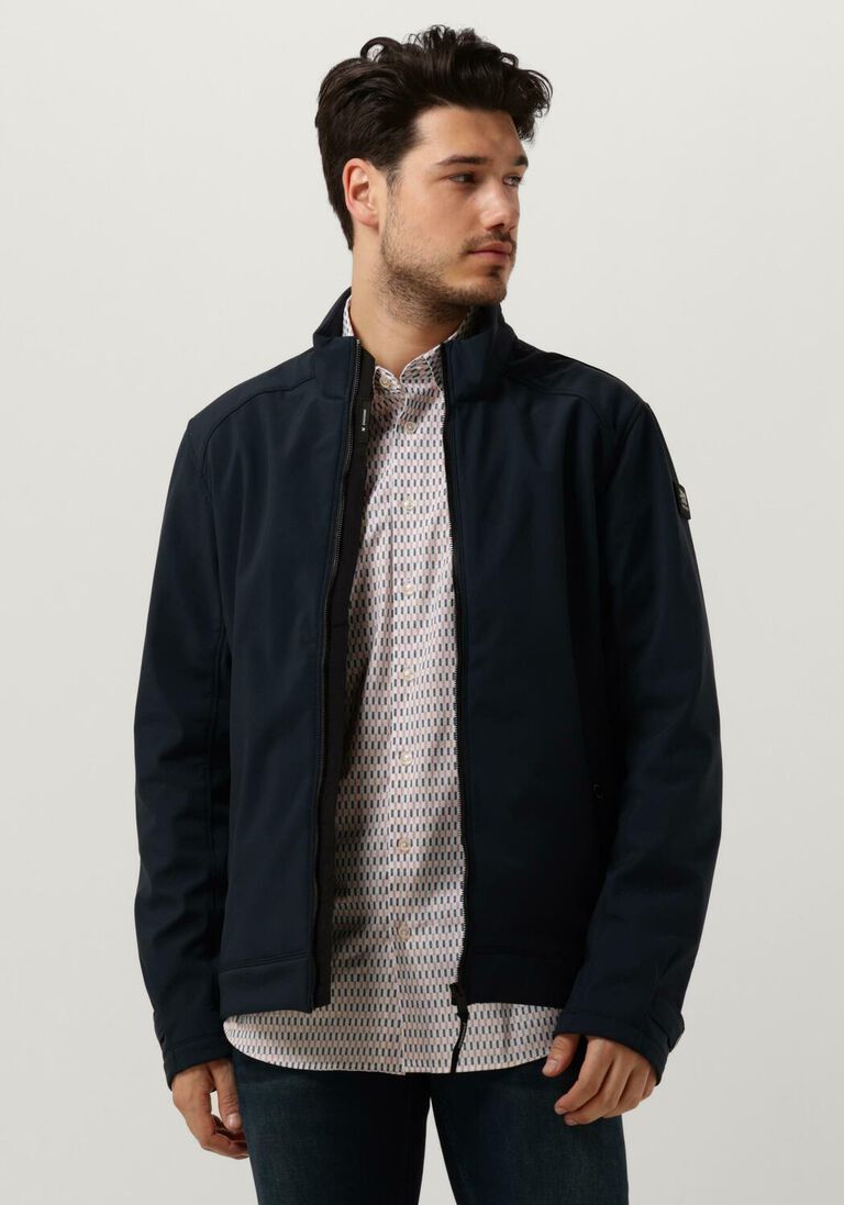 dunkelblau vanguard jack short jacket summer soft-shell chainbrake
