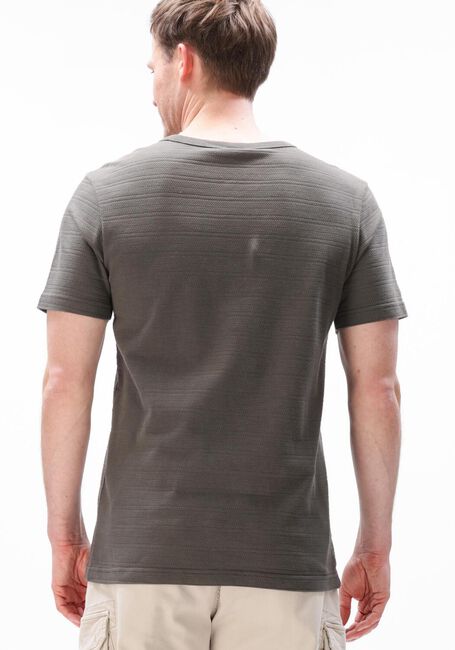 Gr&uuml;ne PME LEGEND T-shirt JACQUARD STRIPED - large