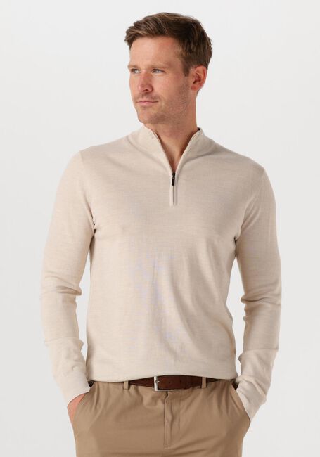 Beige STEFANO LAURAN Pullover HALF ZIP - large