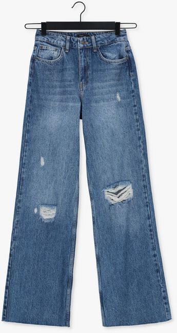Blaue COLOURFUL REBEL Wide jeans GAIA HIGH RISE WIDE LEG DENIM PANTS - large