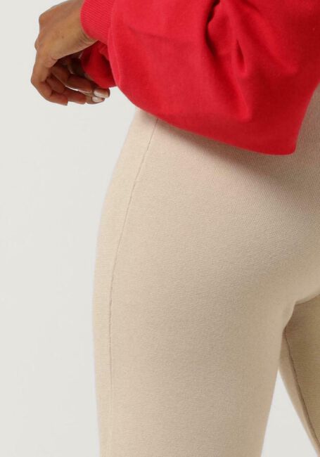 Weiße ANOTHER LABEL Hose VARIT KNITTED PANTS - large