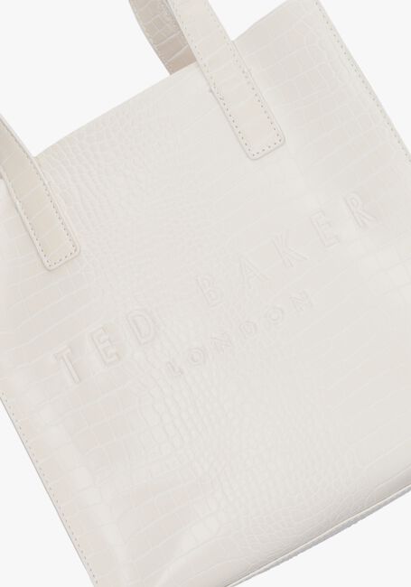Weiße TED BAKER Handtasche REPTCON - large
