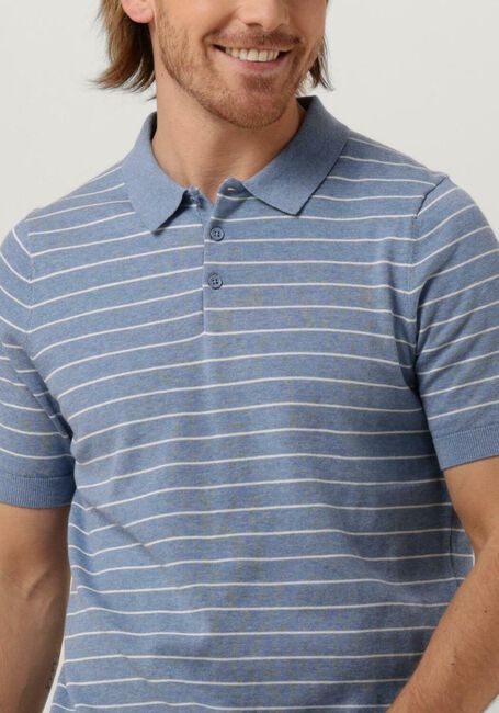 Hellblau SAINT STEVE Polo-Shirt HESSEL - large