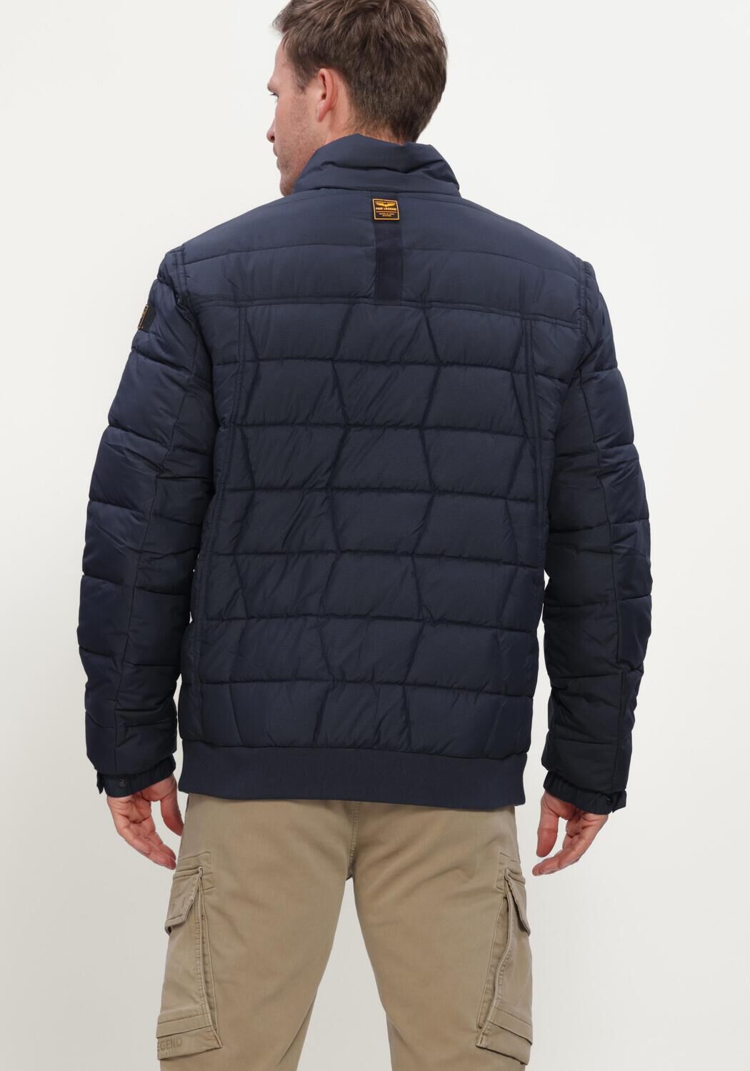Dunkelblau PME LEGEND Wattierte Jack FLIGHT JACKET EXPEDITOR BRIGHTSTER - large