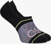 Schwarze XPOOOS Socken BIKE INVISIBLE - medium