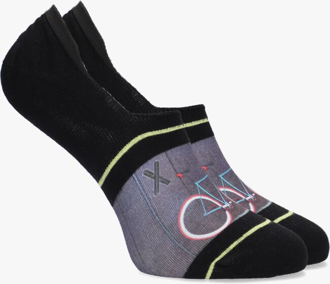 Schwarze XPOOOS Socken BIKE INVISIBLE - large