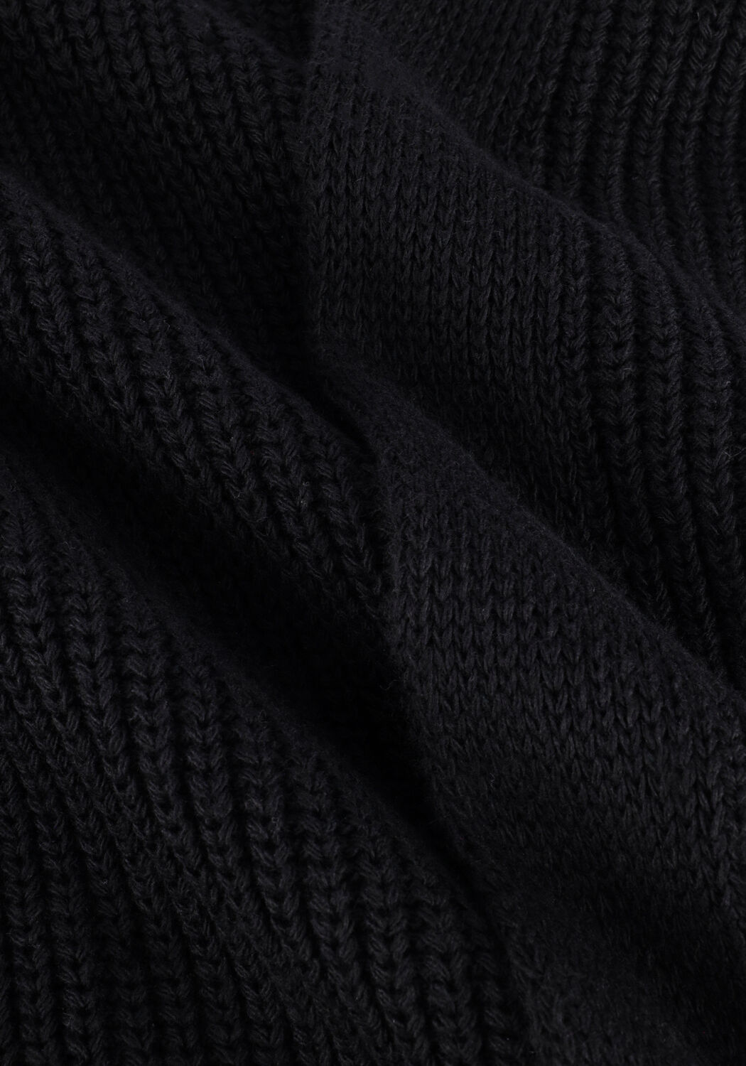 Schwarze SIMPLE Strickjacke ROSEY KNIT-ECO-COT-22-3 - large