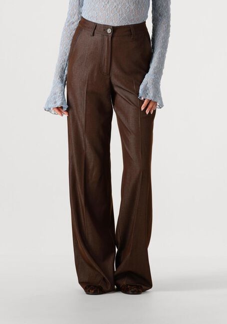 Braune CO'COUTURE Weite Hose TERRYCC DENIM LL PANT - large