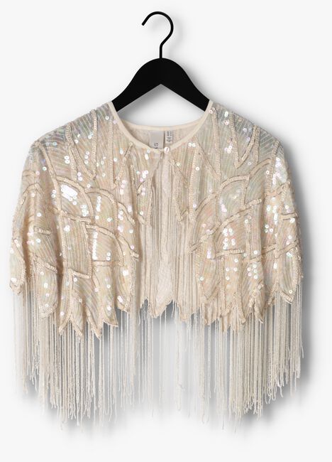 Nicht-gerade weiss Y.A.S.  YASCECILIE SEQUIN CAPE - CELEB - large