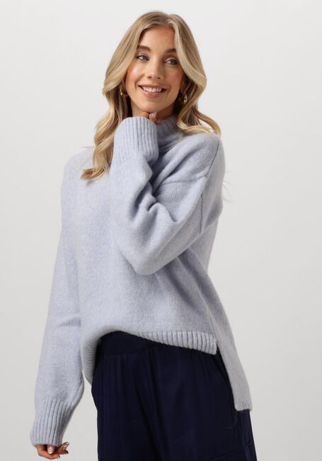 Blaue SOEURS DE PROVENCE Rollkragenpullover PALOMA SWEATER - large