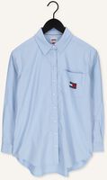 Blaue TOMMY JEANS Blusen TJW BADGE BOYFRIEND SHIRT Blaue TOMMY JEANS Blusen TJW BADGE BOYFRIEND SHIRT - medium