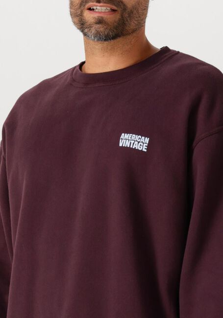 Bordeaux AMERICAN VINTAGE Sweatshirt PLIZZY 1 - large