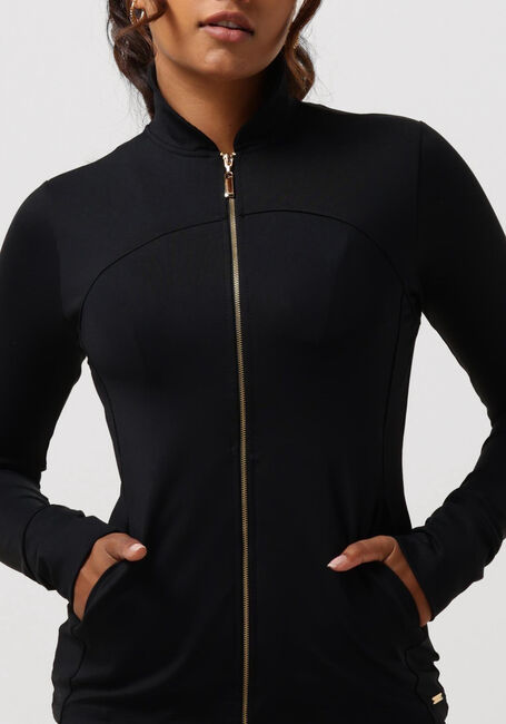 Schwarze DEBLON SPORTS Strickjacke KATE VEST - large