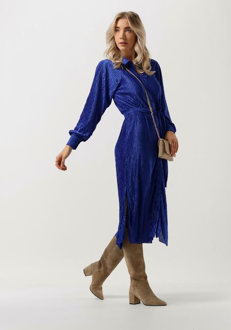 Blaue Y.A.S. Midikleid YASOMIRA LS MIDI DRESS - large