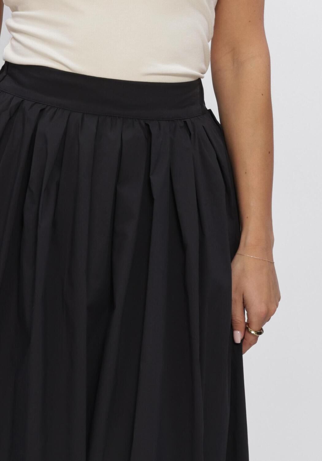 Schwarze OBJECT Midirock OBJPAIGE  HW SKIRT - large