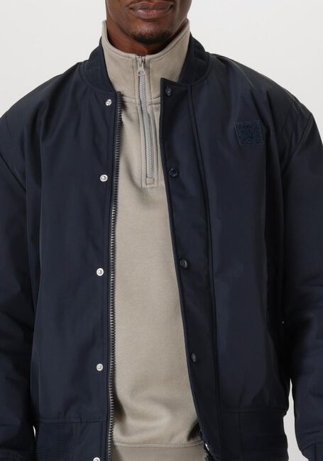 Blaue BUTCHER OF BLUE Jack CARLO SATIN BOMBER - large