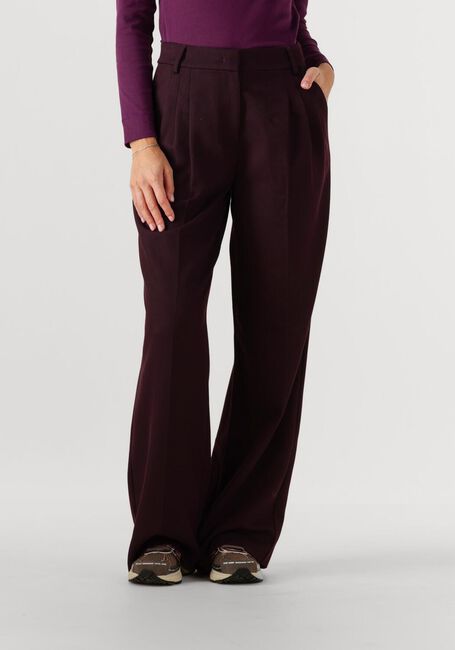 Bordeaux CO'COUTURE Weite Hose ALMIRA PLEAT LONG PANT - large